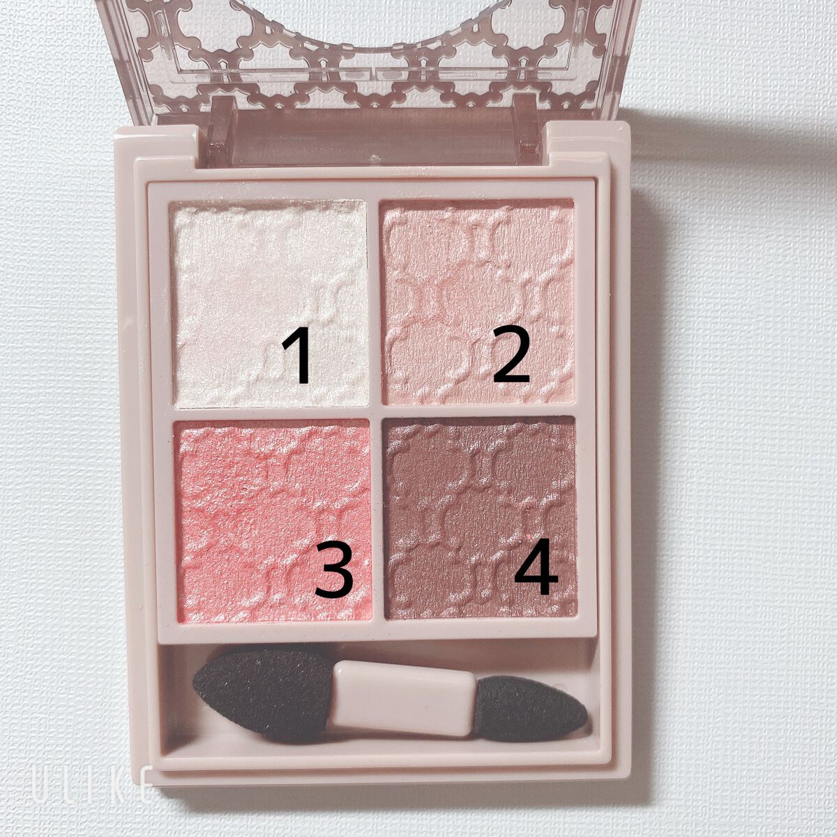 グロッシーリッチ アイズ N/Visée/アイシャドウパレットを使ったクチコミ（2枚目）