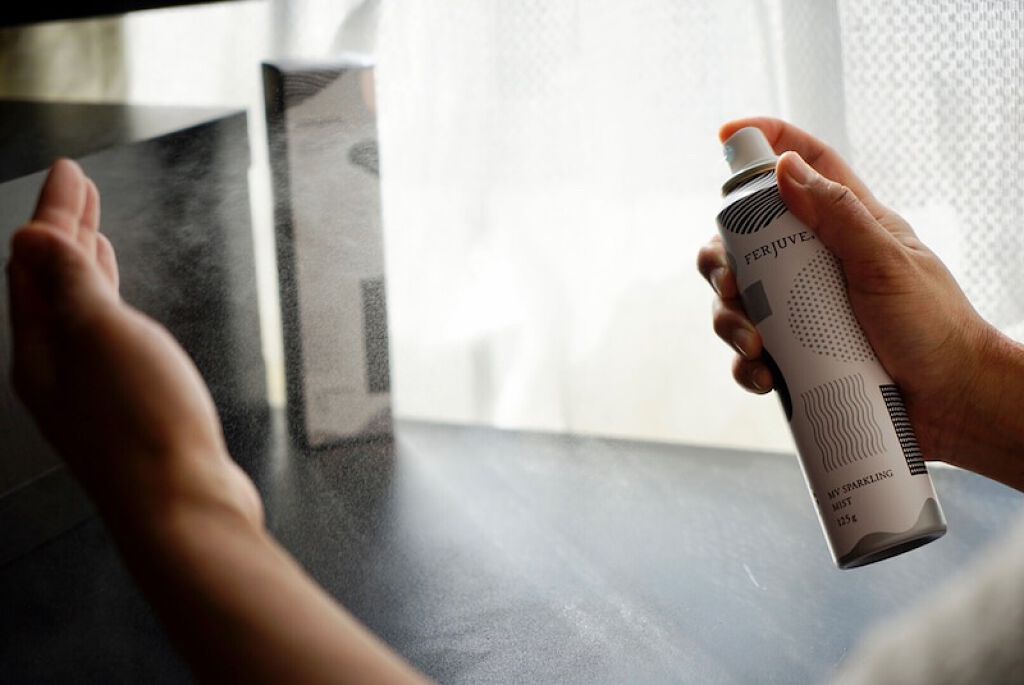 フェルジューブ MV炭酸ミスト/グローリーインターナショナル/ミスト状化粧水を使ったクチコミ（3枚目）