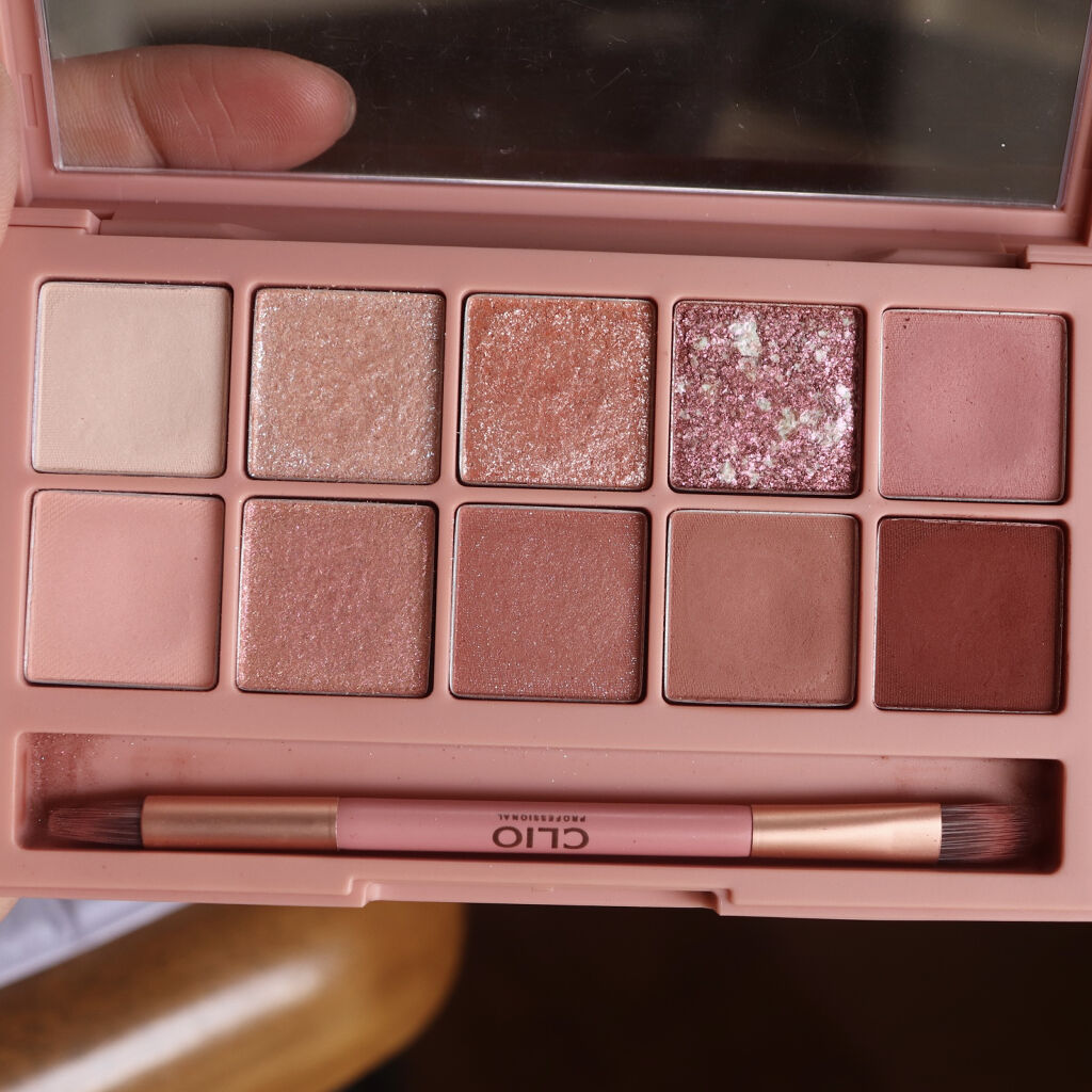 プロ アイ パレット/CLIO/アイシャドウパレットを使ったクチコミ（3枚目）