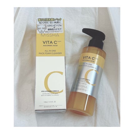 ミシャ ビタシープラス 泡マスク洗顔/MISSHA/泡洗顔を使ったクチコミ(2枚目)