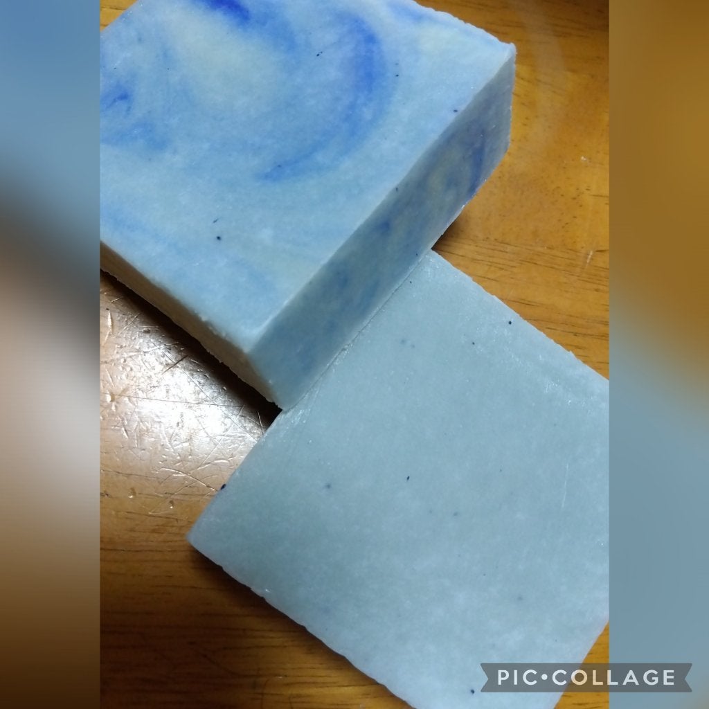 藍の石けん サボンドブルー/エル・カレア/ボディ石鹸を使ったクチコミ(2枚目)