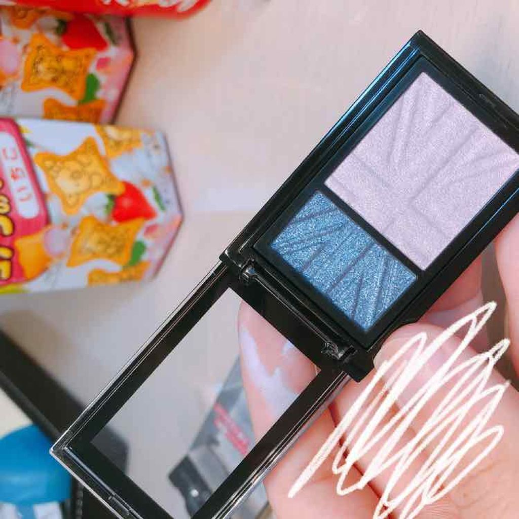 デュアルアイカラー クリーム＆パウダー/リンメル ロンドン/ジェル・クリームアイシャドウを使ったクチコミ（2枚目）