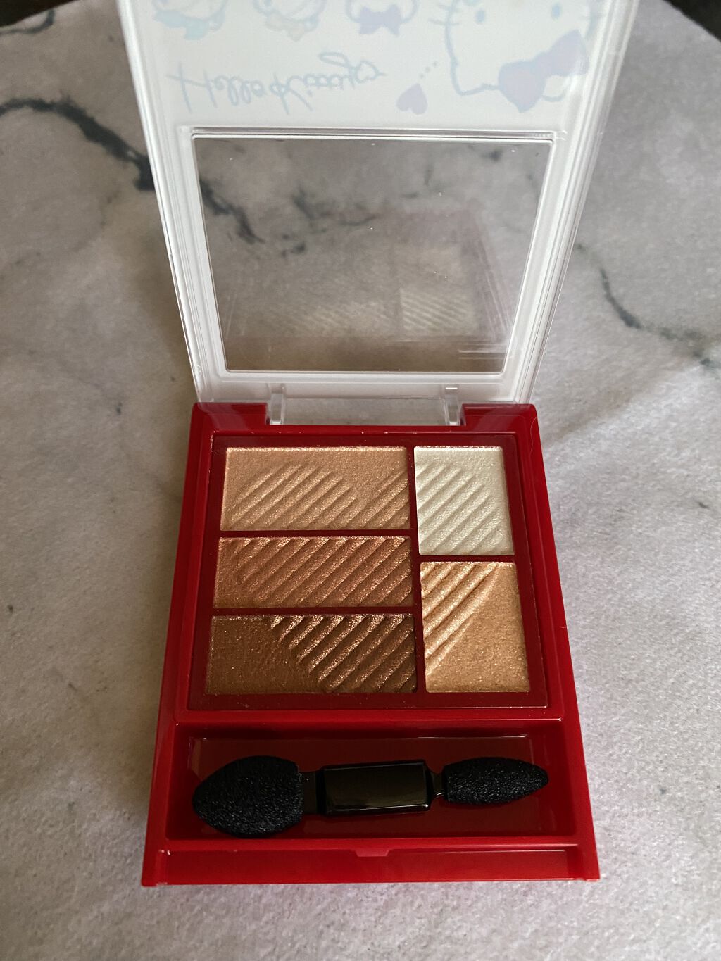 トリプルレシピアイズ K BR703（限定）/インテグレート/アイシャドウパレットを使ったクチコミ（2枚目）