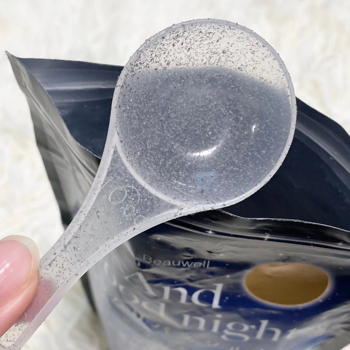 ビューウェル アンドグッドナイト ゆったりバスソルト/ビューウェル/無機塩系入浴剤を使ったクチコミ(3枚目)