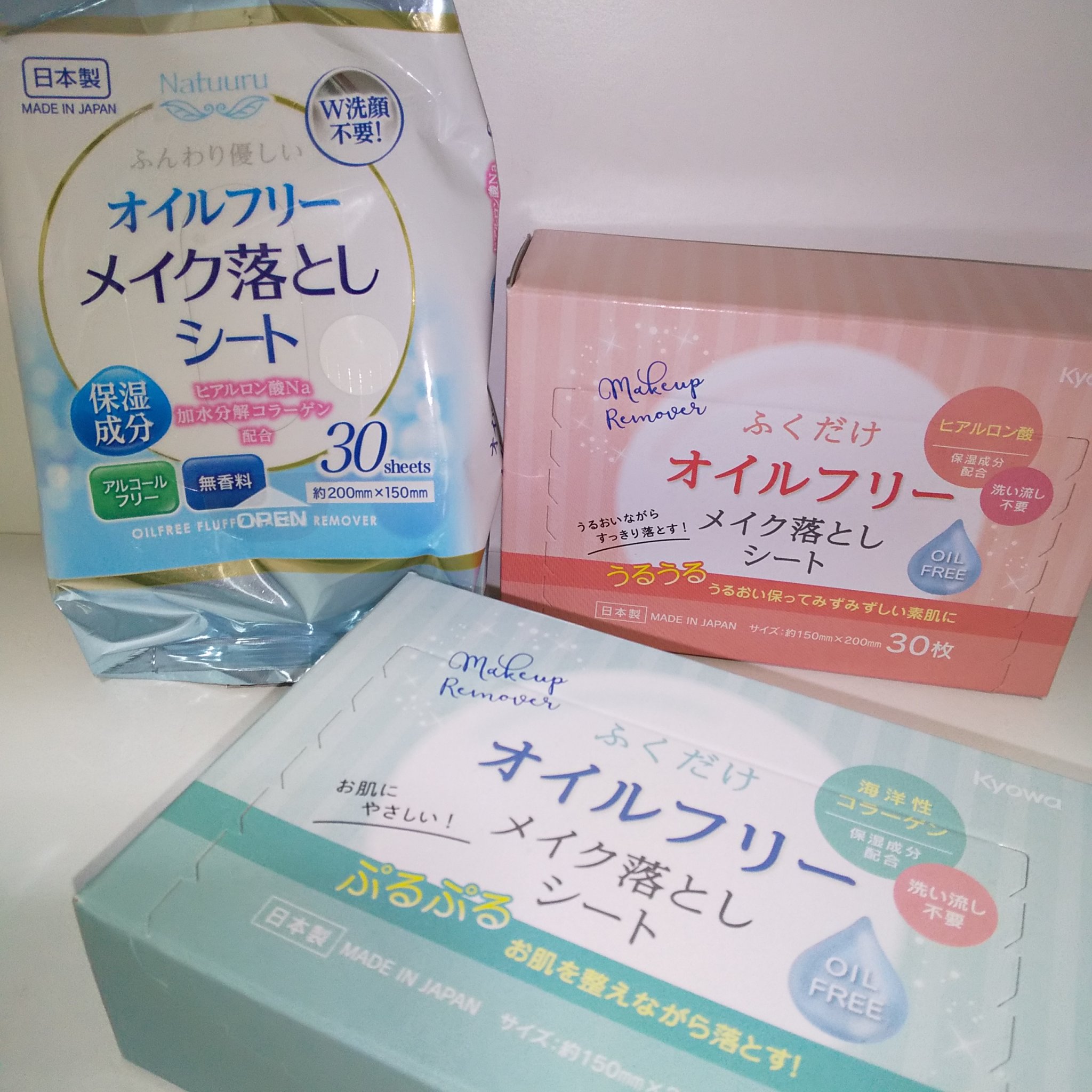 メイク落としシート/セリア/クレンジングシートを使ったクチコミ（2枚目）