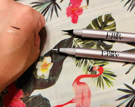 Embrace リキッドアイライナー 石鹸落ちタイプ/Embrace/リキッドアイライナーを使ったクチコミ(2枚目)