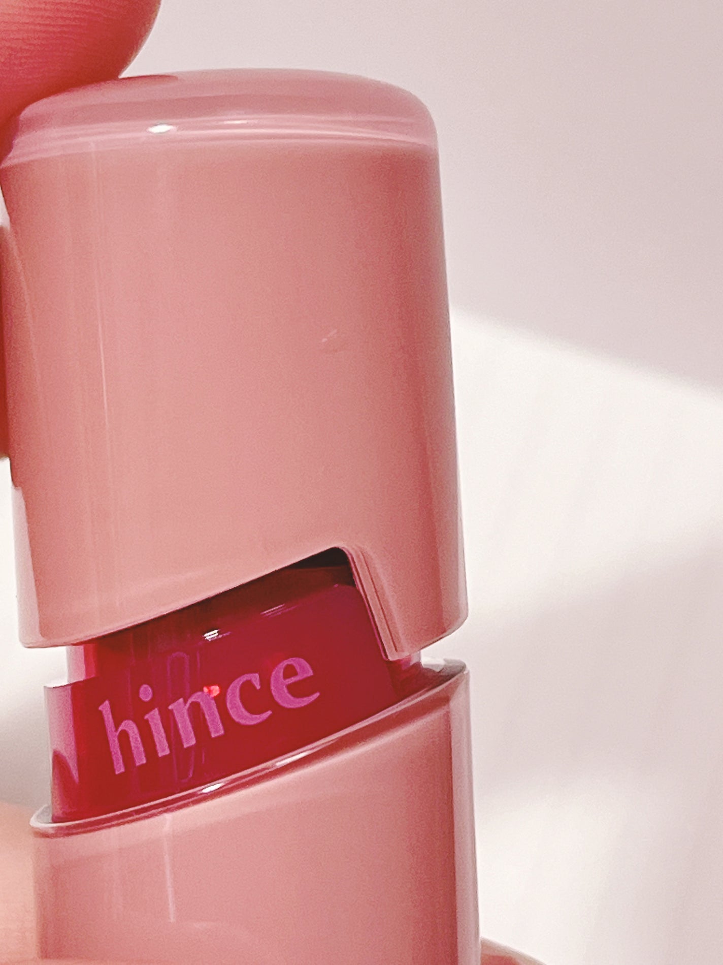 ロウグロウジェルティント/hince/リップティントを使ったクチコミ(5枚目)