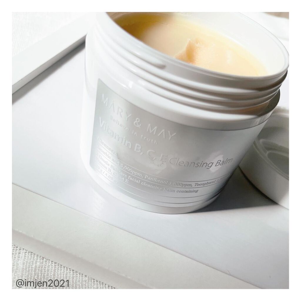 ビタミンB.C.Eクレンジングバーム/MARY&MAY/クレンジングバームを使ったクチコミ(4枚目)