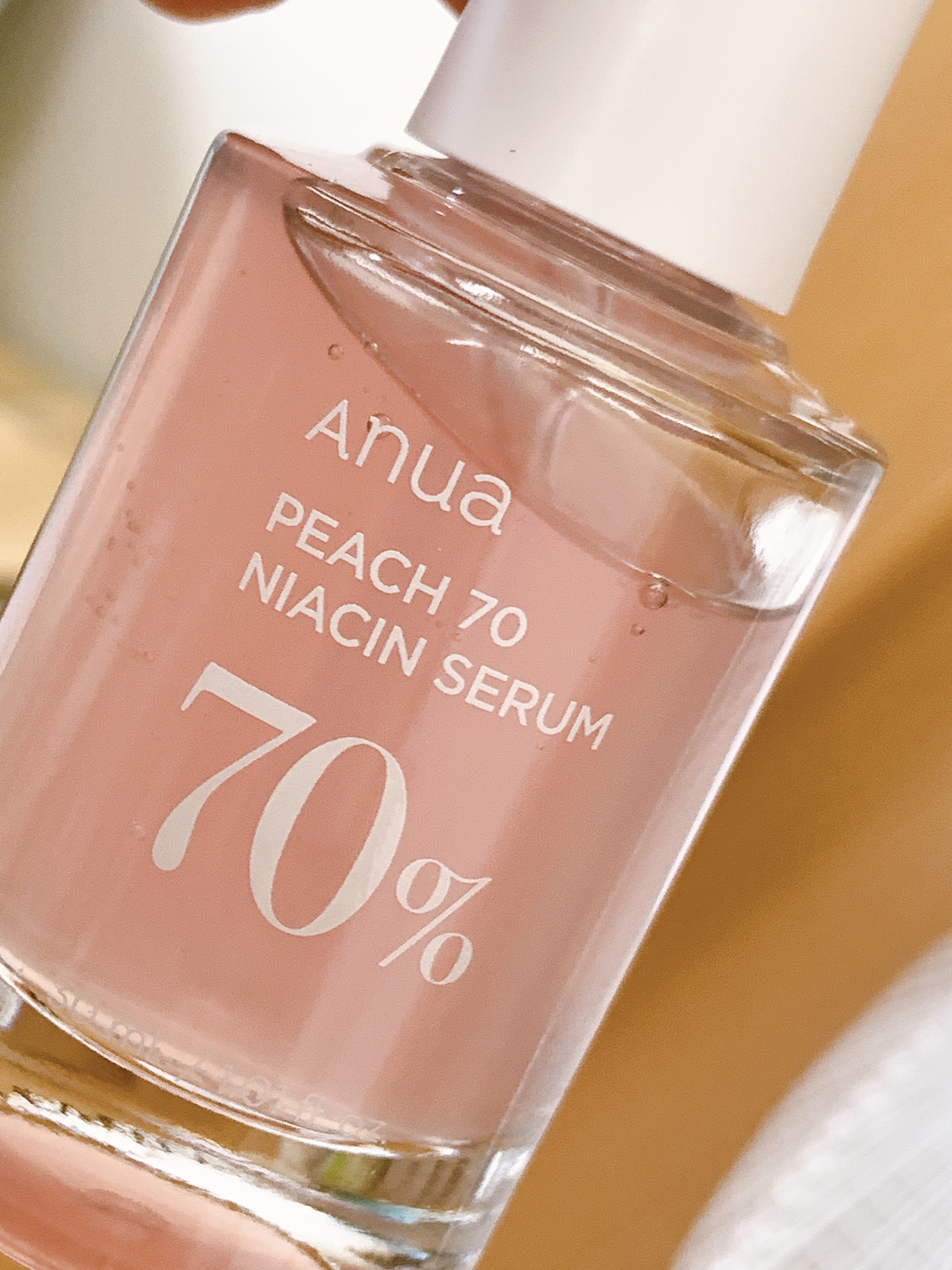桃70%ナイアシンセラム/Anua/美容液を使ったクチコミ（3枚目）