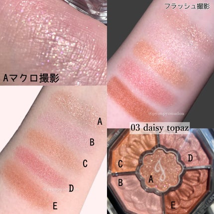 ジルスチュアート ブルームクチュール アイズ ジュエルドブーケ 03 daisy topaz/JILL STUART/アイシャドウパレットの画像