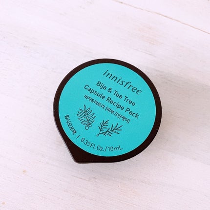 カプセルレシピパック B&T/innisfree/洗い流すパック・マスクを使ったクチコミ(1枚目)