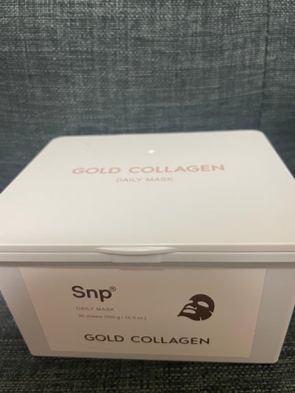 ゴールドコラーゲンデイリーマスク/SNP/シートマスク・パックを使ったクチコミ(1枚目)