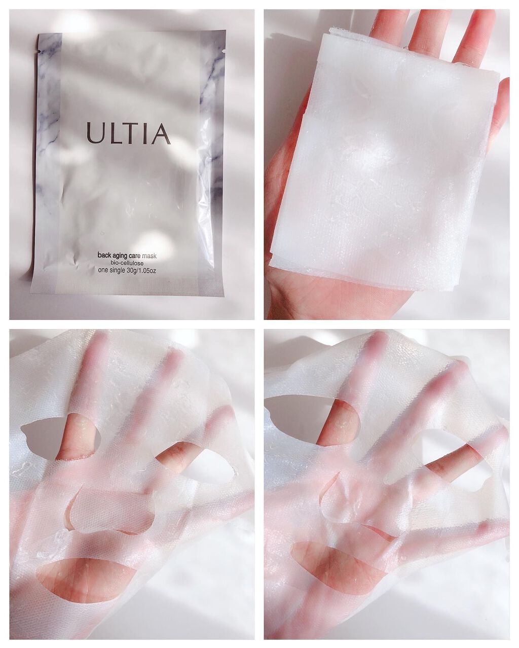 back aging care mask/ULTIA/シートマスク・パックを使ったクチコミ(2枚目)