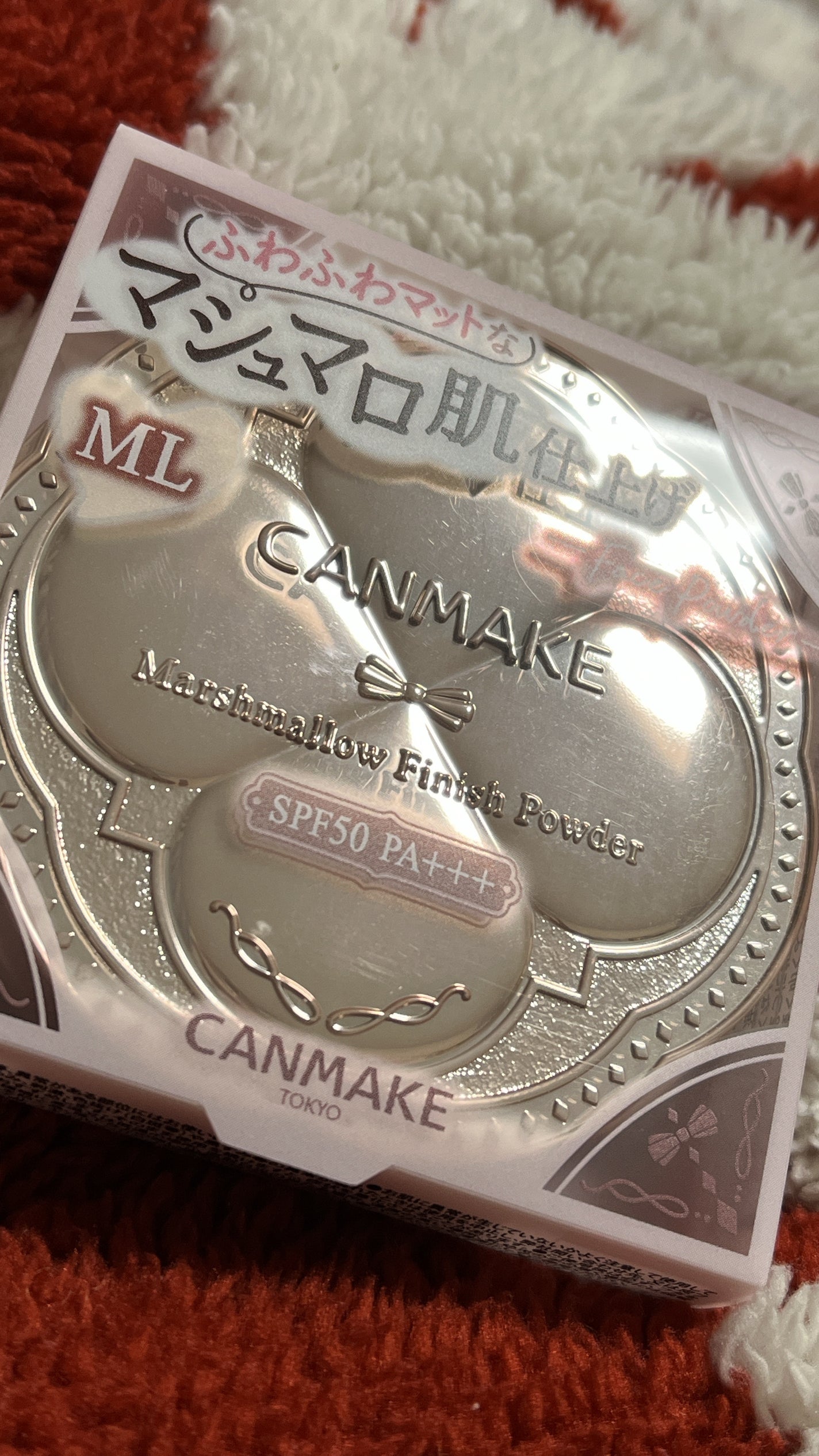 マシュマロフィニッシュパウダー/キャンメイク/プレストパウダーを使ったクチコミ(1枚目)