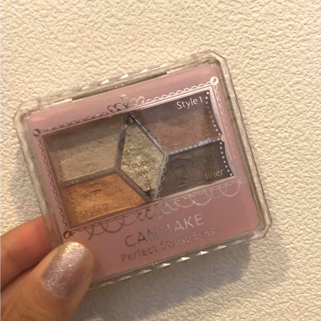 【旧品】パーフェクトスタイリストアイズ/キャンメイク/アイシャドウパレットを使ったクチコミ（1枚目）