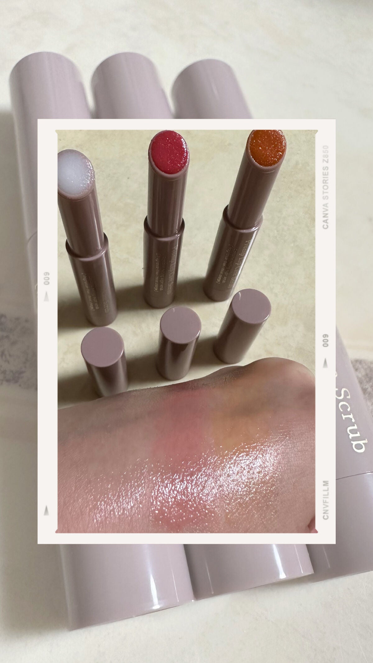 プランプリップケアスクラブ/キャンメイク/リップスクラブを使ったクチコミ(1枚目)