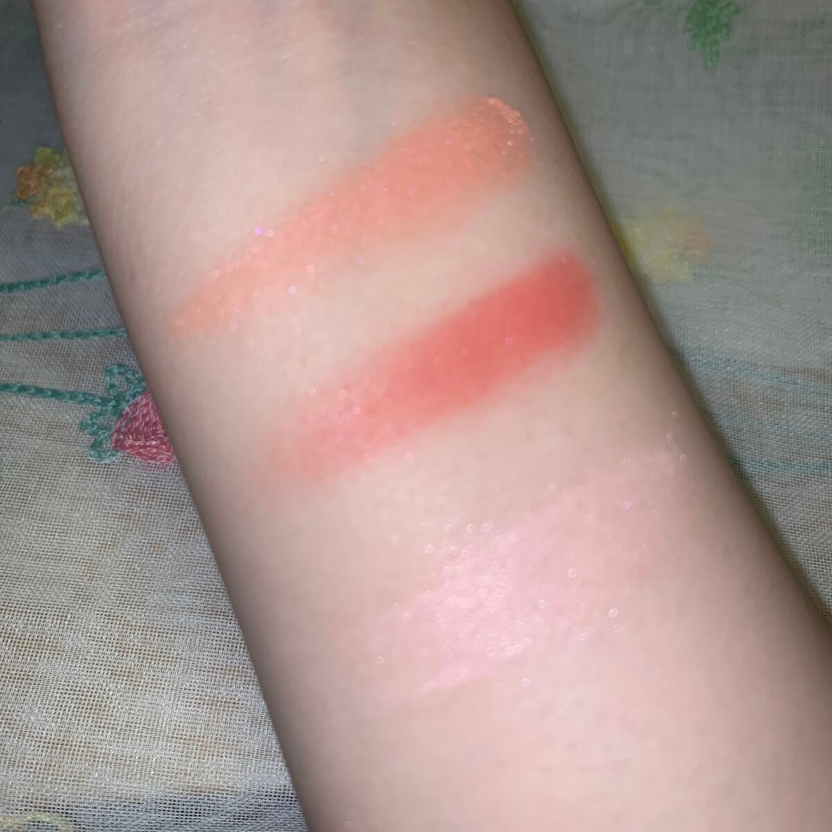 ブレンドチークカラー/WHOMEE/パウダーチークを使ったクチコミ(2枚目)