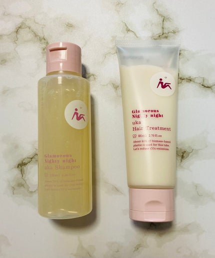 uka シャンプー/ヘアトリートメント グラマラスナイティナイト/uka/シャンプー・コンディショナーを使ったクチコミ(1枚目)