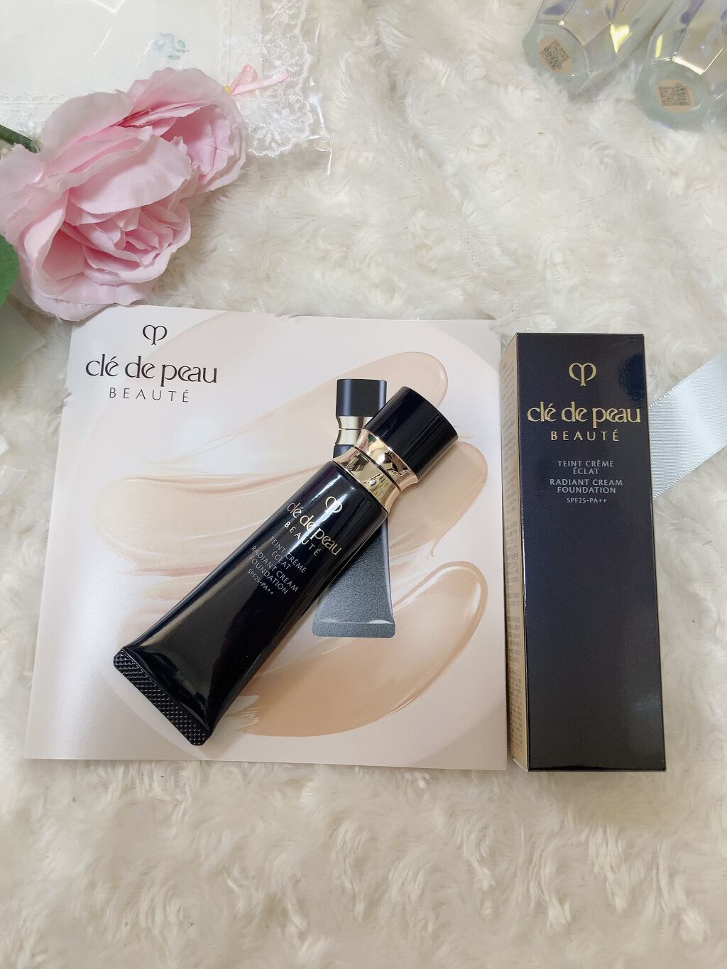 クレ・ド・ポー ボーテ タンクレームエクラn/クレ・ド・ポー ボーテ/クリーム・エマルジョンファンデーションを使ったクチコミ（2枚目）