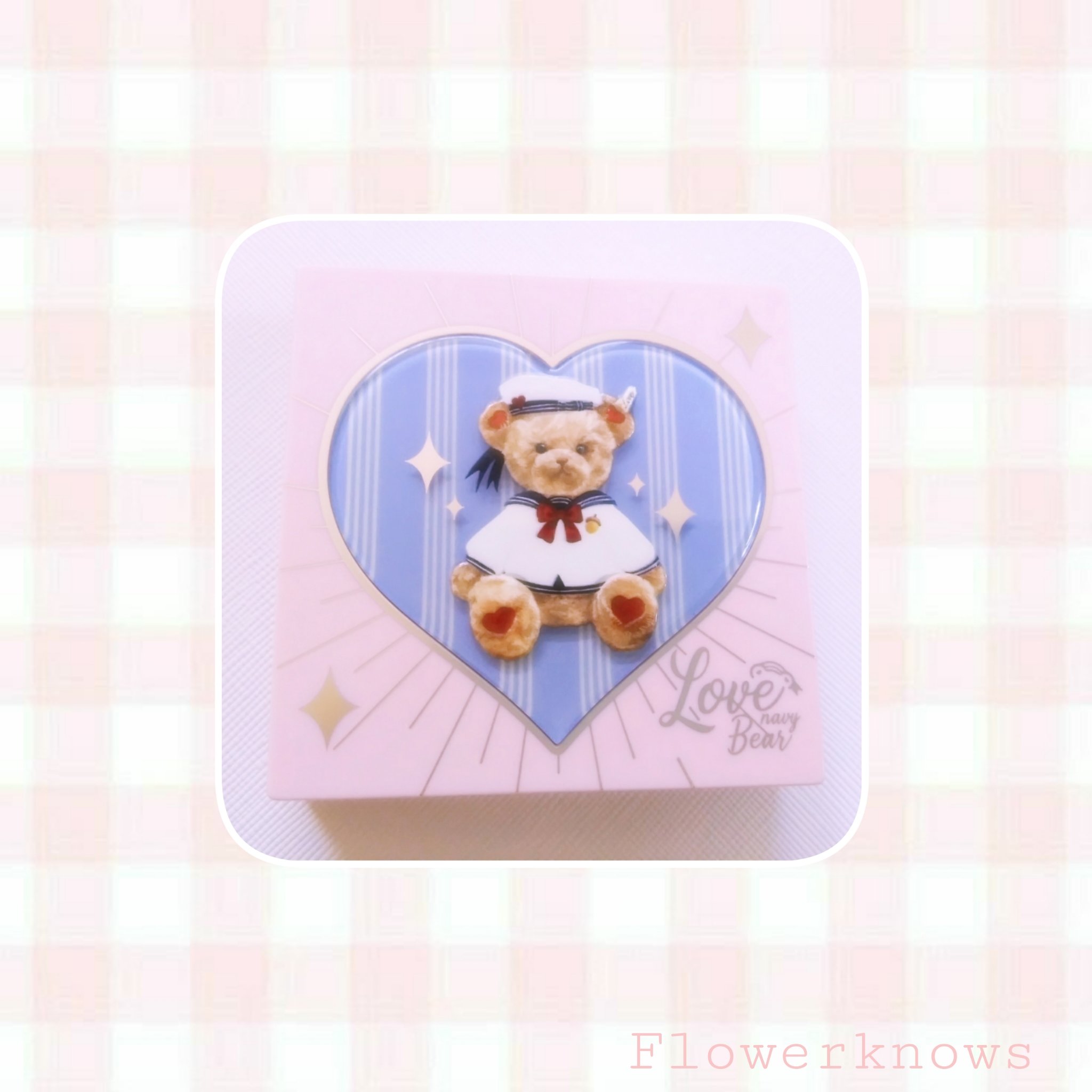 Love Bear ブラッシュ ストロベリーチョコレート/FlowerKnows/パウダーチークを使ったクチコミ（2枚目）