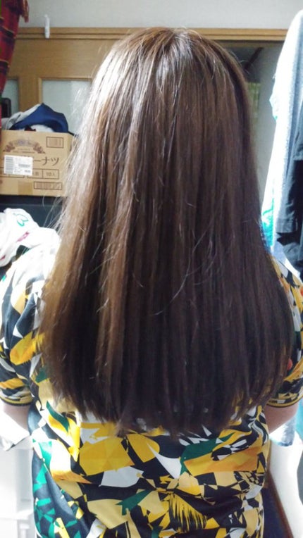 カラーリングミルク【旧】/パルティ/ヘアカラーを使ったクチコミ(4枚目)