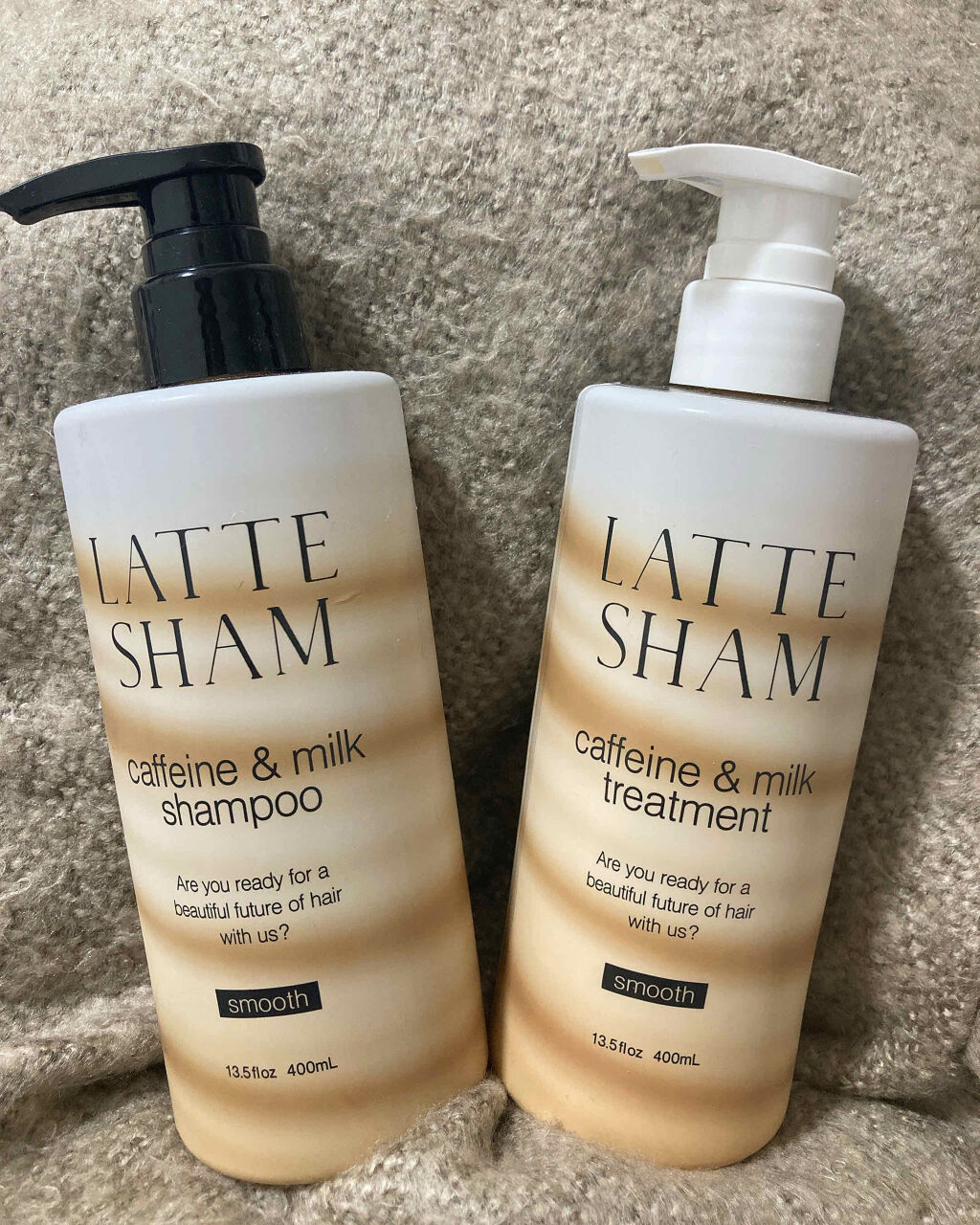 スムースシャンプー／スムーストリートメント/LATTE SHAM/市販シャンプーを使ったクチコミ（1枚目）