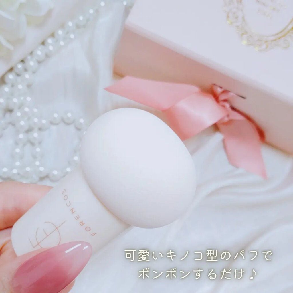 ベアブラッシャー パフ付き/フォレンコス/パウダーチークを使ったクチコミ(4枚目)