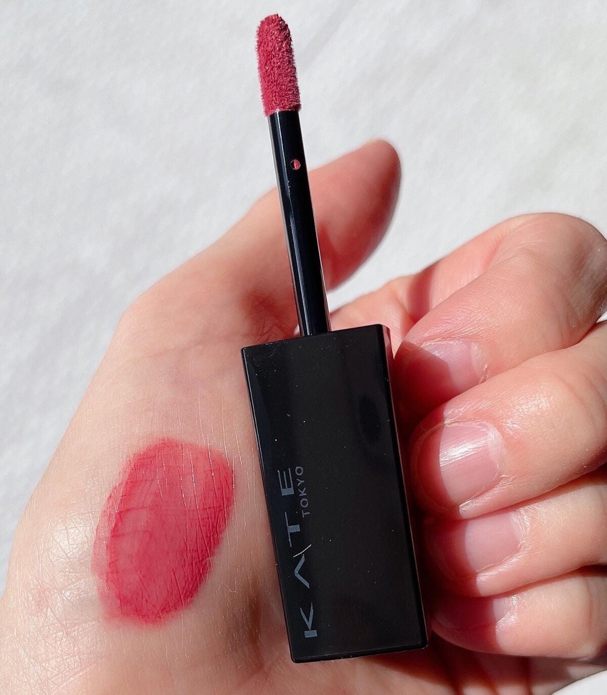 リップモンスター スフレマット/KATE/口紅を使ったクチコミ(3枚目)