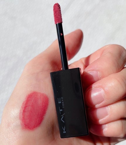 リップモンスター スフレマット/KATE/口紅を使ったクチコミ(3枚目)