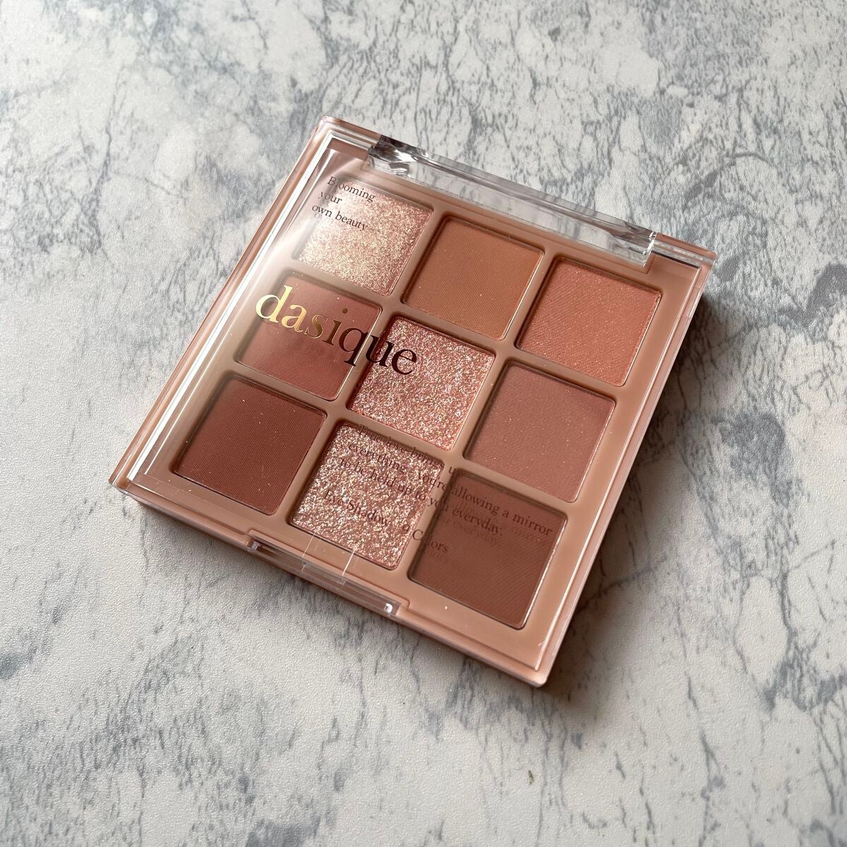 シャドウパレット/dasique/アイシャドウパレットを使ったクチコミ(2枚目)