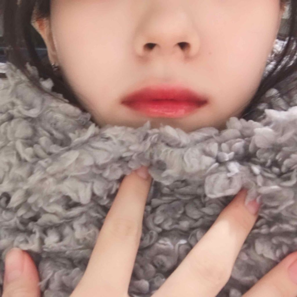 ディアダーリン ウォータージェルティント （アイスティント）/ETUDE/口紅を使ったクチコミ（2枚目）