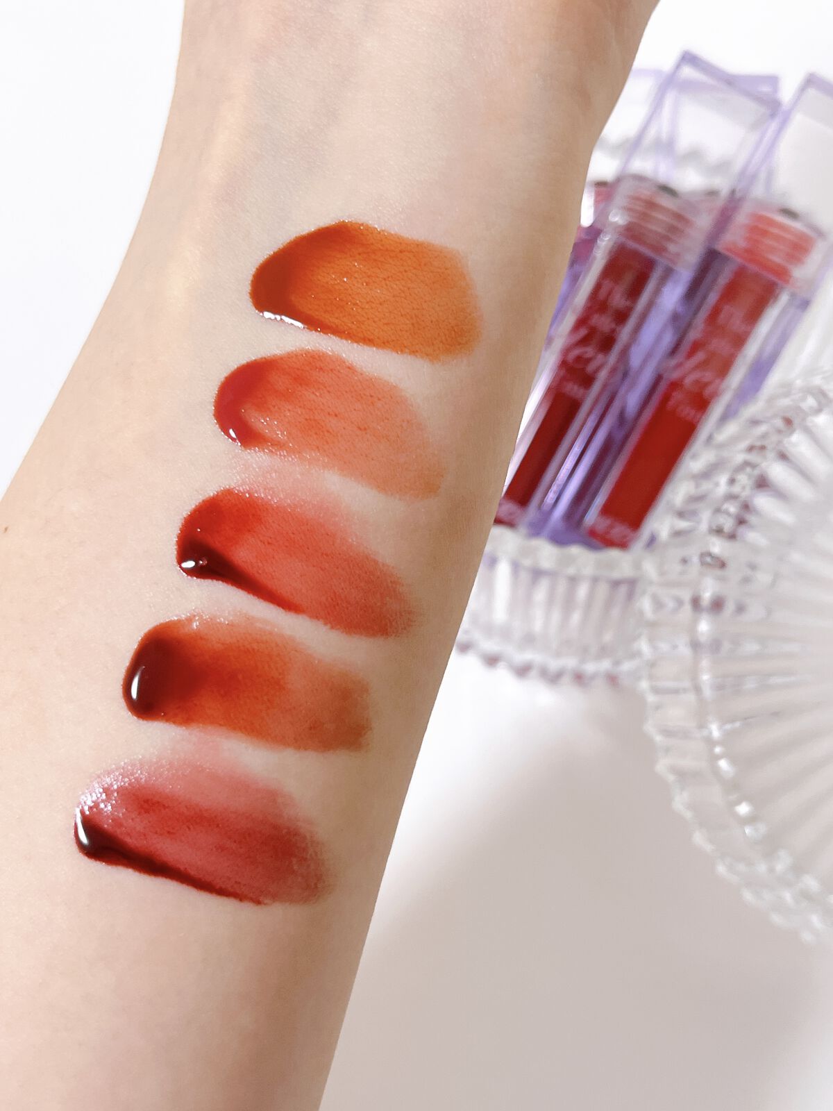 ザ ウォータリーデューティント/MERZY/リップティントを使ったクチコミ（2枚目）