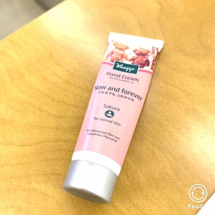 クナイプ ハンドクリーム サクラの香り/クナイプ/ハンドクリームを使ったクチコミ(1枚目)