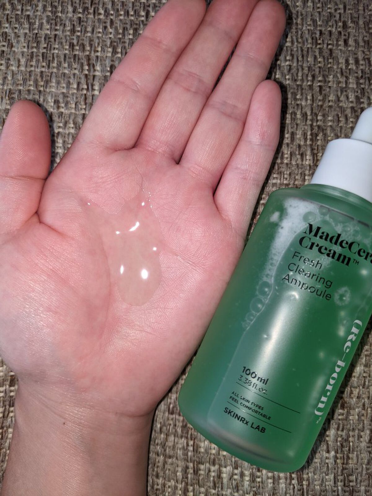 マデセラフレッシュクリアリングアンプル/SKINRx LAB/美容液を使ったクチコミ（2枚目）