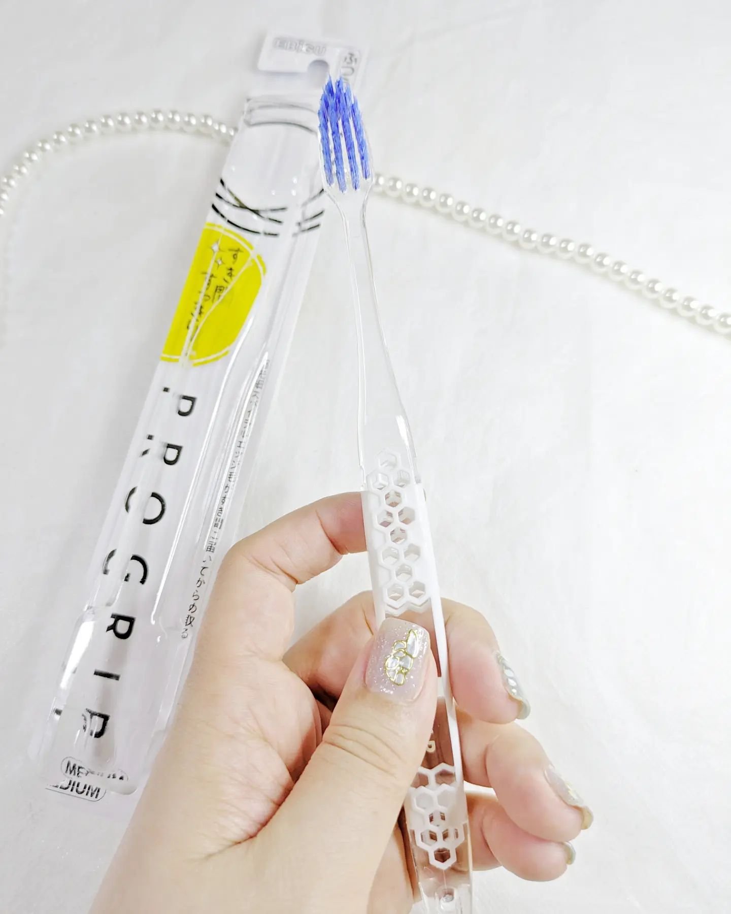 プログリップハブラシ　typeⅠ/エビス/歯ブラシを使ったクチコミ（2枚目）