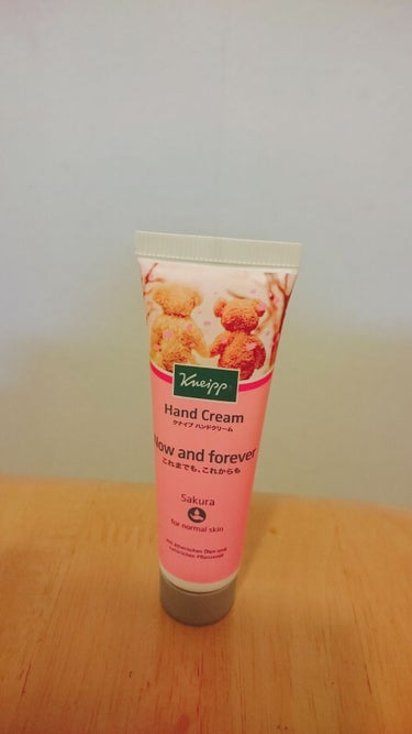 クナイプ ハンドクリーム サクラの香り/クナイプ/ハンドクリームを使ったクチコミ（1枚目）