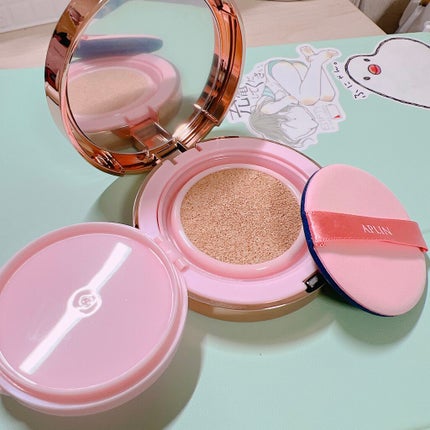 ピンクティーツリーカバークッション/APLIN/クッションファンデーションを使ったクチコミ(3枚目)