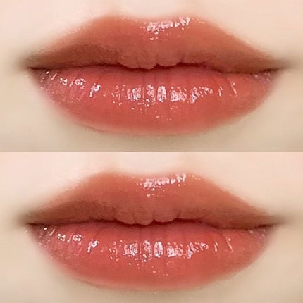 ラスティンググロスリップ/CEZANNE/口紅を使ったクチコミ(4枚目)