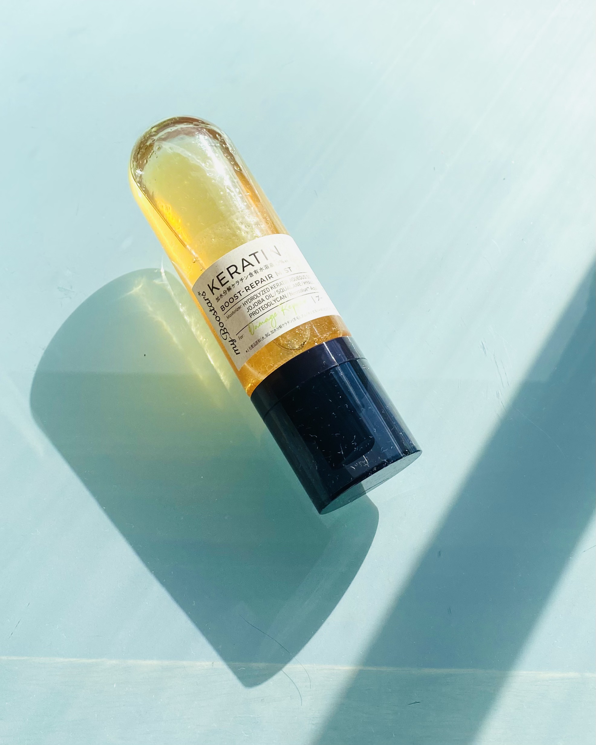 ケラチン ブースター ミスト [ダメージリペア] シトラスサボンの香り/マイブースターズ/アウトバストリートメントを使ったクチコミ（1枚目）