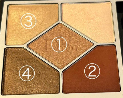 【旧】サンク クルール クチュール/Dior/アイシャドウパレットを使ったクチコミ(1枚目)