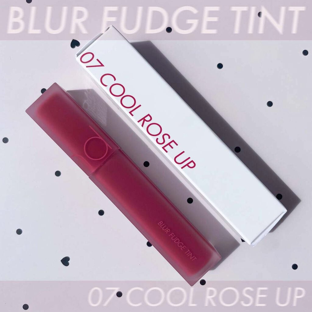 rom&nd ブラーファッジティント/rom&nd/リップティントを使ったクチコミ(7枚目)