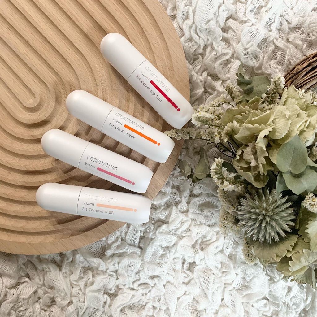 ビアミフィットリップ&チーク/CODENATURE/リップグロスを使ったクチコミ(1枚目)