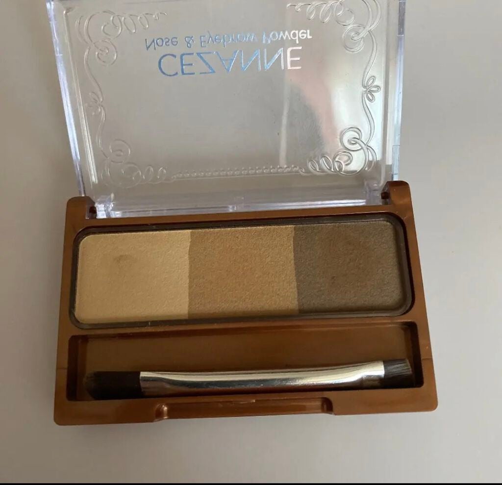 ノーズ&アイブロウパウダー/CEZANNE/パウダーアイブロウを使ったクチコミ(1枚目)