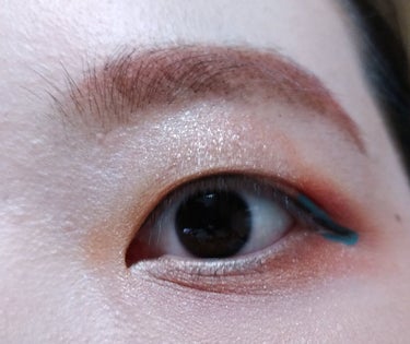 UR GLAM　BLOOMING EYE COLOR PALETTE/U R GLAM/パウダーアイシャドウを使ったクチコミ（2枚目）