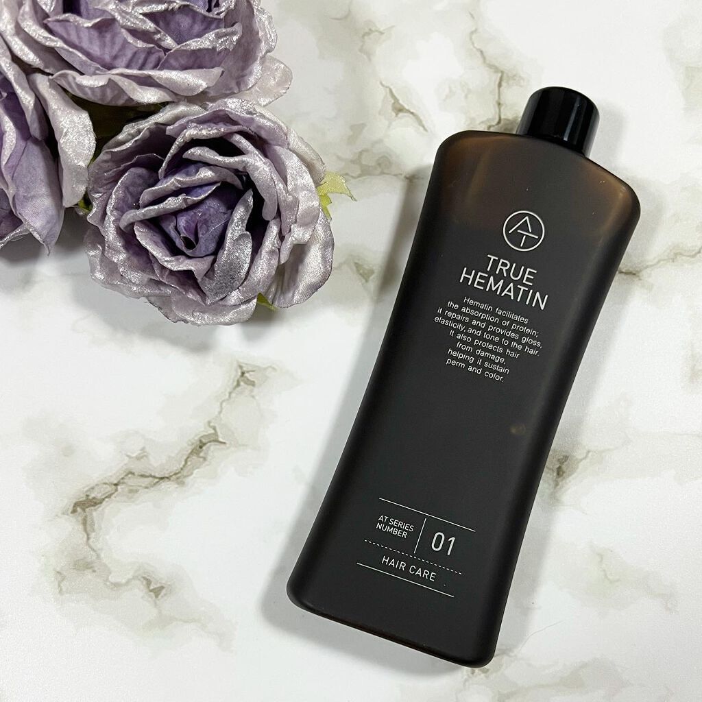 トゥルーヘマチン/AT(アット)/洗い流すヘアトリートメントを使ったクチコミ（1枚目）