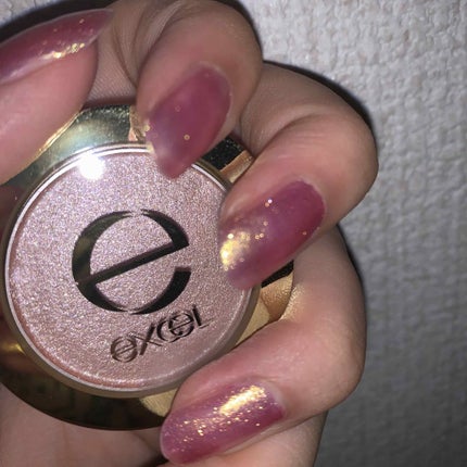 シャイニーシャドウ N/excel/単色アイシャドウを使ったクチコミ(1枚目)