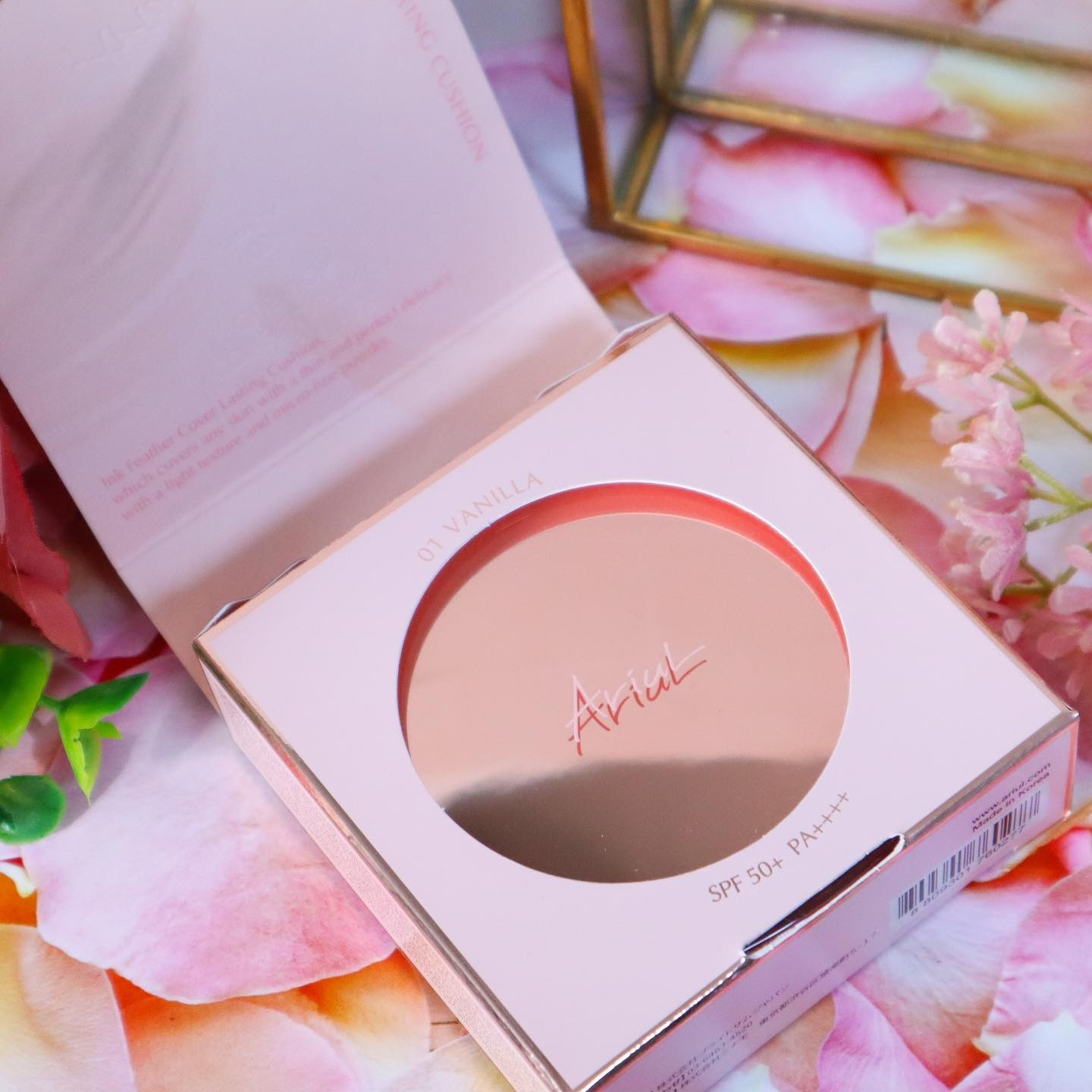 アリウル インクフェザーカバーラスティングクッション/Ariul/クッションファンデーションを使ったクチコミ（3枚目）