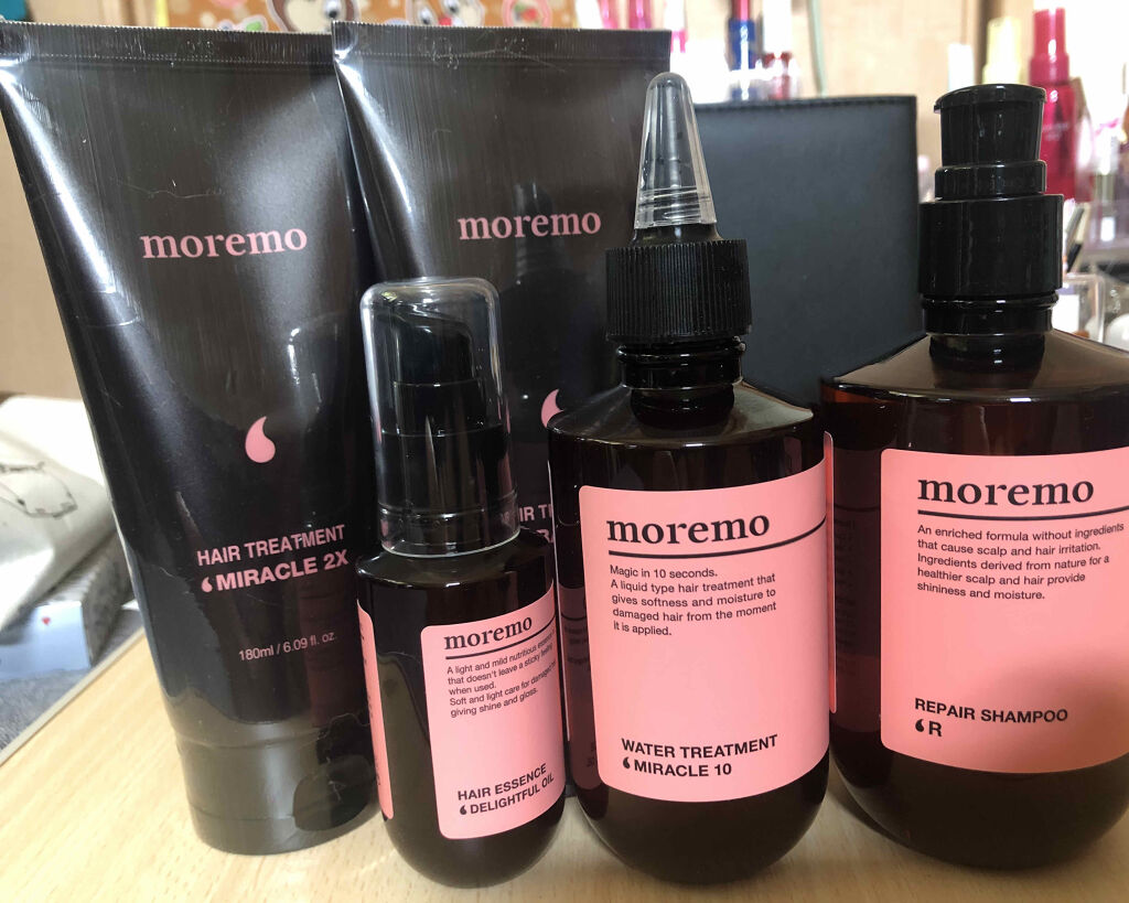 ウォータートリートメントミラクル10/moremo/洗い流すヘアトリートメントを使ったクチコミ（1枚目）