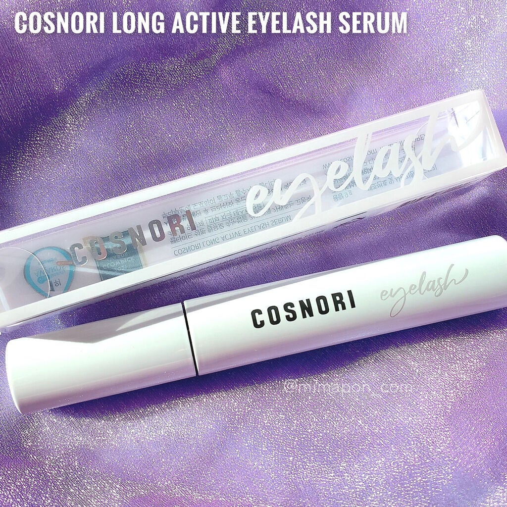 ロングアクティブアイラッシュセラム/COSNORI/まつげ美容液を使ったクチコミ(3枚目)