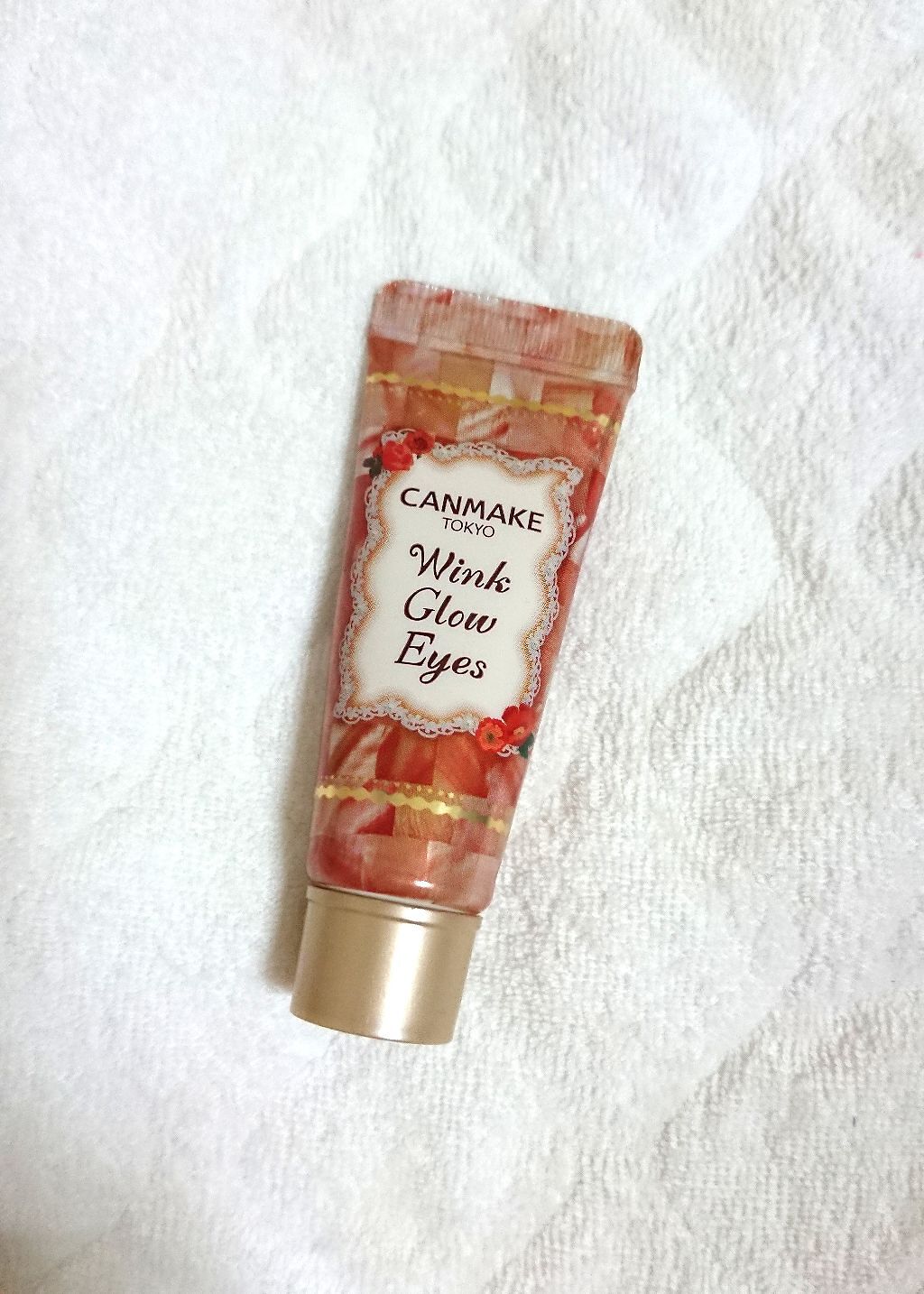 ウィンクグロウアイズ No.01 テラコッタブラウン/キャンメイク/ジェル・クリームアイシャドウを使ったクチコミ（1枚目）